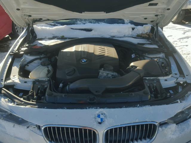 WBA3B9C58DJ437499 - 2013 BMW 335 XI WHITE photo 7