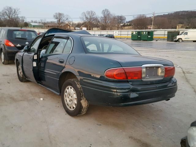 1G4HP54K2Y4247253 - 2000 BUICK LESABRE CU GREEN photo 3