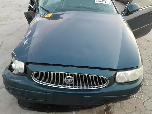 1G4HP54K2Y4247253 - 2000 BUICK LESABRE CU GREEN photo 7