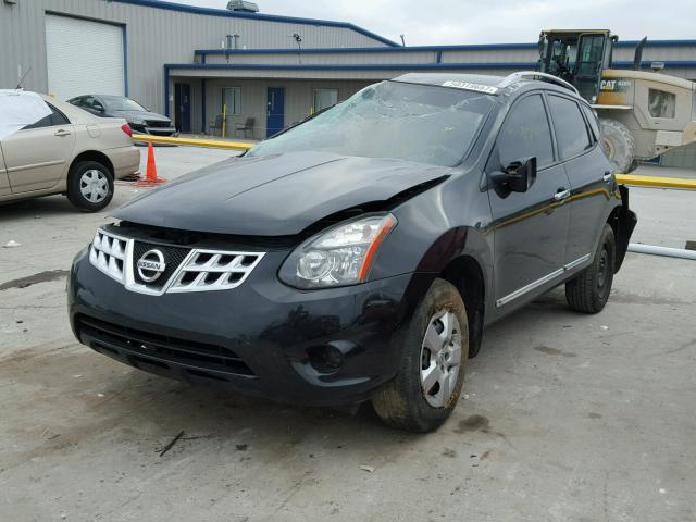 JN8AS5MT1EW609686 - 2014 NISSAN ROGUE SELE BLACK photo 2