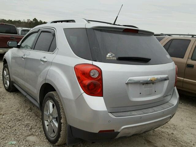 2GNALFEK9C1337050 - 2012 CHEVROLET EQUINOX LT SILVER photo 3