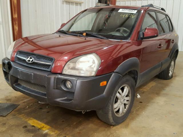 KM8JN72D76U334876 - 2006 HYUNDAI TUCSON GLS TWO TONE photo 2