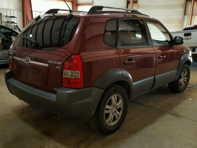 KM8JN72D76U334876 - 2006 HYUNDAI TUCSON GLS TWO TONE photo 4