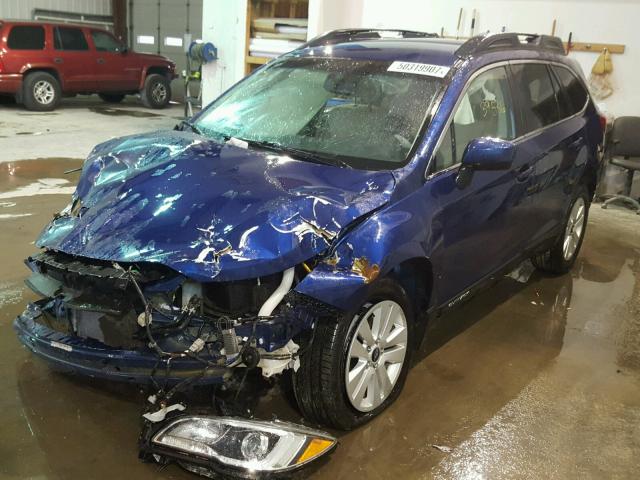 4S4BSBCC8F3238282 - 2015 SUBARU OUTBACK 2. BLUE photo 2