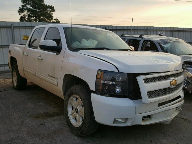 3GCRKTE38AG176216 - 2010 CHEVROLET SILVERADO WHITE photo 1