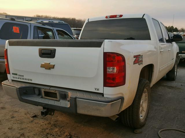 3GCRKTE38AG176216 - 2010 CHEVROLET SILVERADO WHITE photo 4