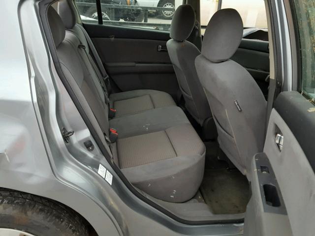 3N1AB61EX8L683838 - 2008 NISSAN SENTRA 2.0 SILVER photo 6