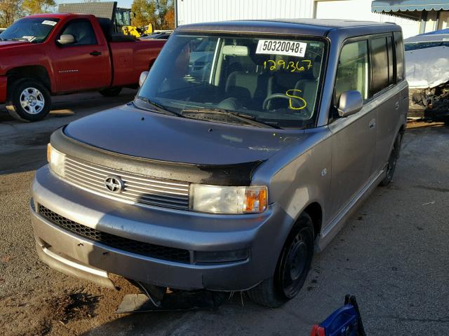 JTLKT324264122222 - 2006 TOYOTA SCION XB ნაცრისფერი ფოტო 2
