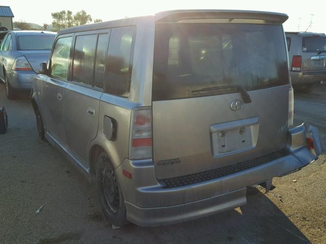 JTLKT324264122222 - 2006 TOYOTA SCION XB ნაცრისფერი ფოტო 3