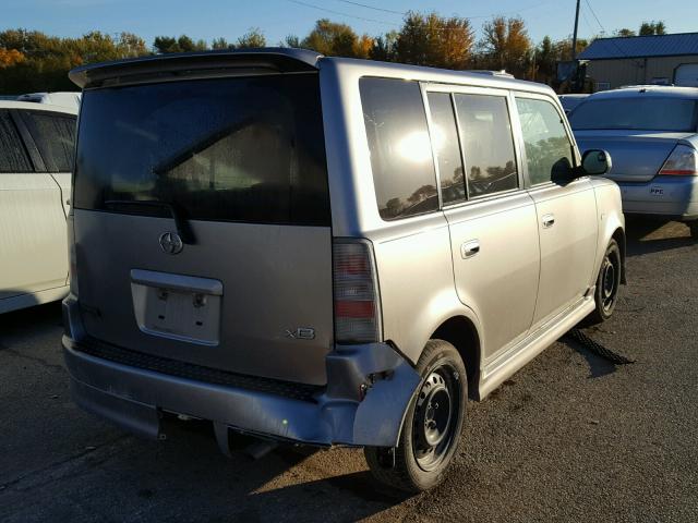 JTLKT324264122222 - 2006 TOYOTA SCION XB ნაცრისფერი ფოტო 4