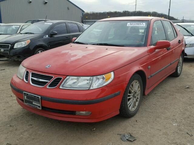 YS3ED49A053504849 - 2005 SAAB 9-5 ARC RED photo 2