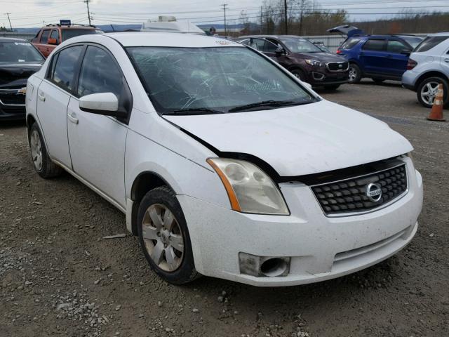 3N1AB61E47L611435 - 2007 NISSAN SENTRA 2.0 WHITE photo 1