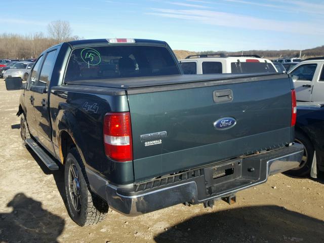 1FTPW14V96FB31765 - 2006 FORD F150 SUPER GREEN photo 3