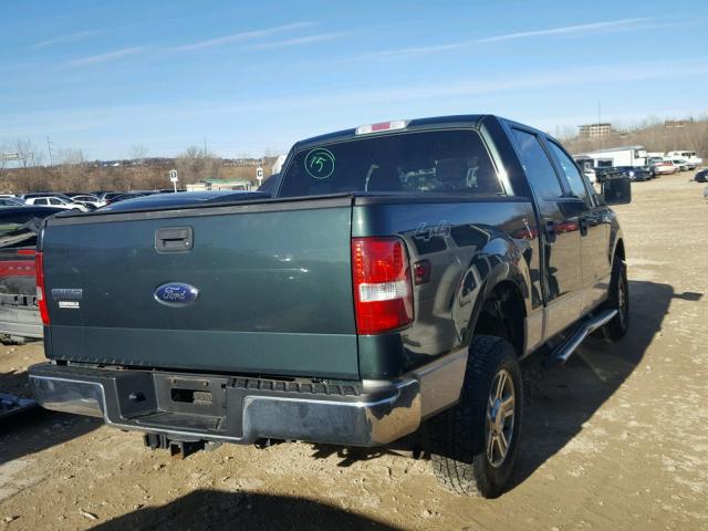 1FTPW14V96FB31765 - 2006 FORD F150 SUPER GREEN photo 4