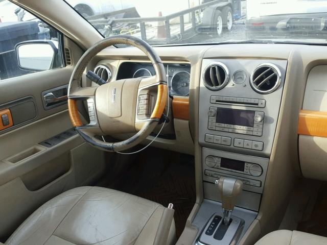 3LNHM26176R618908 - 2006 LINCOLN ZEPHYR GOLD photo 9