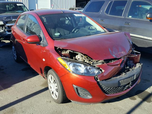 JM1DE1KZ4E0179297 - 2014 MAZDA MAZDA2 SPO RED photo 1