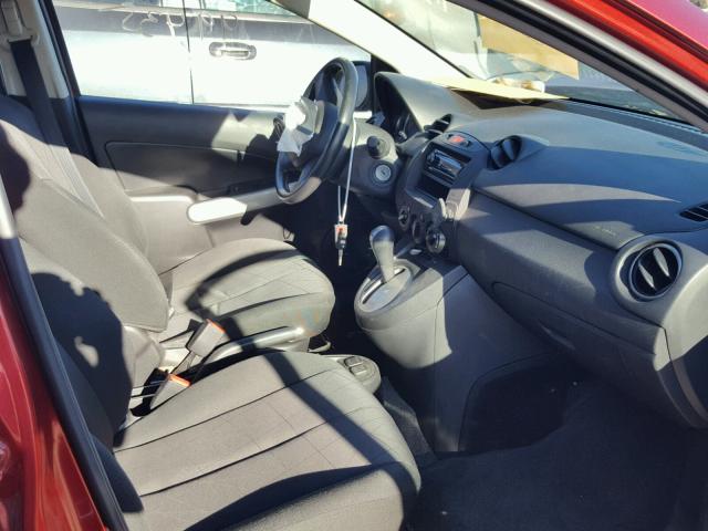 JM1DE1KZ4E0179297 - 2014 MAZDA MAZDA2 SPO 红色 照片 5