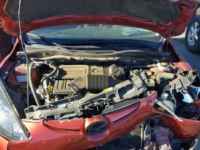 JM1DE1KZ4E0179297 - 2014 MAZDA MAZDA2 SPO 红色 照片 7