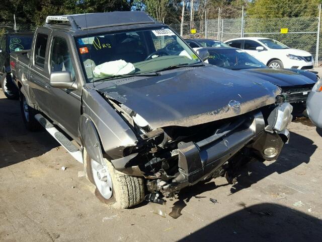 1N6ED27Y21C320418 - 2001 NISSAN FRONTIER C GOLD photo 1