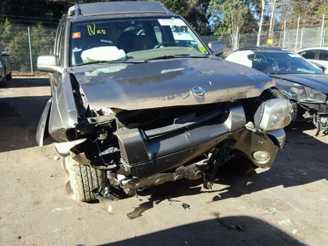 1N6ED27Y21C320418 - 2001 NISSAN FRONTIER C GOLD photo 9