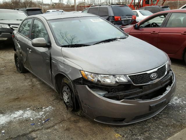 KNAFU4A22C5572827 - 2012 KIA FORTE EX GRAY photo 1