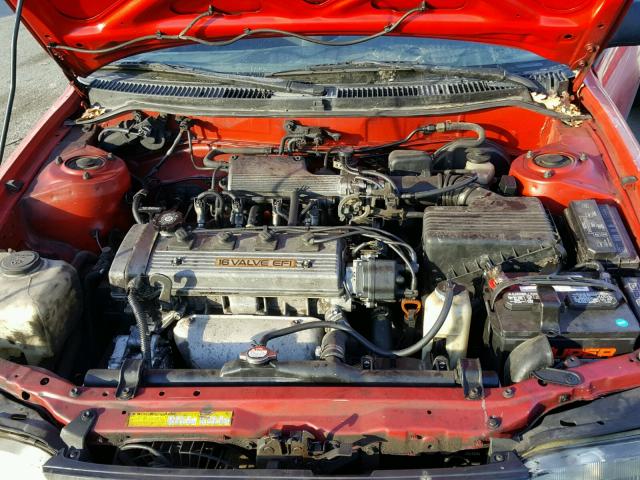 2T1AE09B6RC056585 - 1994 TOYOTA COROLLA LE 红色 照片 7