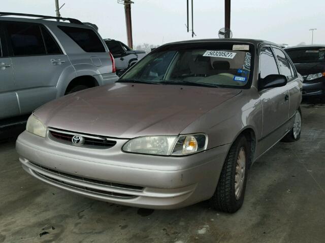 1NXBR12E6WZ124526 - 1998 TOYOTA COROLLA VE GOLD photo 2