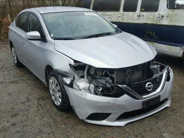 3N1AB7AP0GY277303 - 2016 NISSAN SENTRA S GRAY photo 1