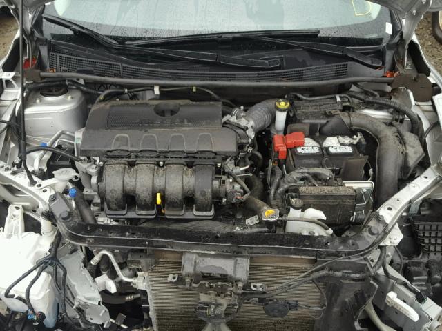 3N1AB7AP0GY277303 - 2016 NISSAN SENTRA S GRAY photo 7