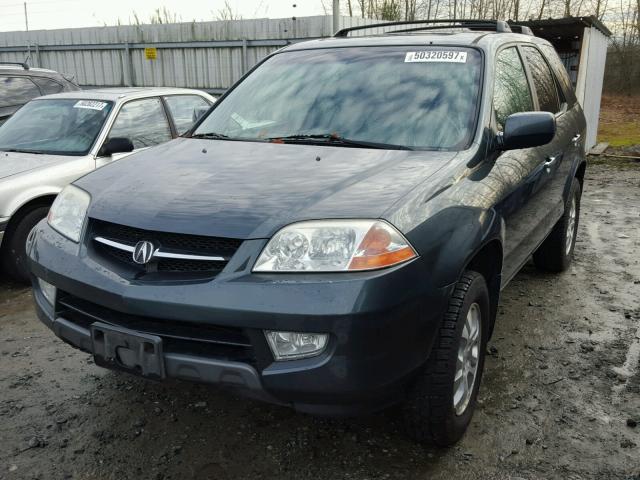 2HNYD18743H515267 - 2003 ACURA MDX TOURIN GRAY photo 2