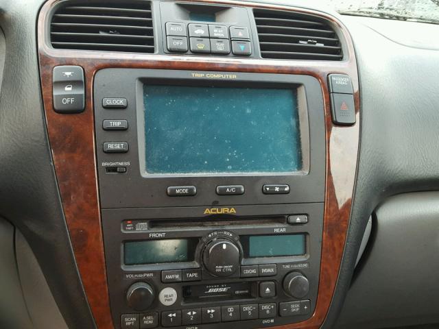 2HNYD18743H515267 - 2003 ACURA MDX TOURIN GRAY photo 9