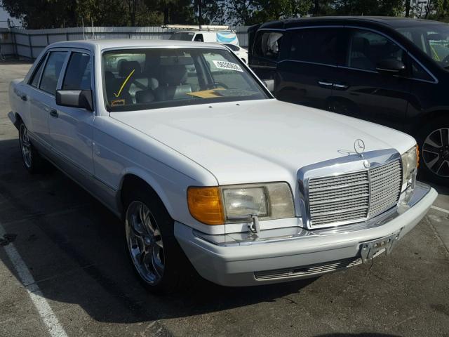 WDBCA35E7MA599994 - 1991 MERCEDES-BENZ 420 SEL WHITE photo 1