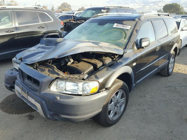 YV1SZ592651197221 - 2005 VOLVO XC70 BLACK photo 2