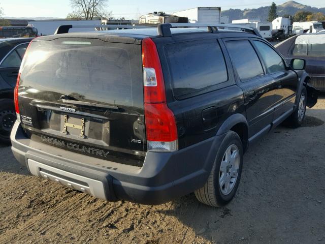 YV1SZ592651197221 - 2005 VOLVO XC70 BLACK photo 4