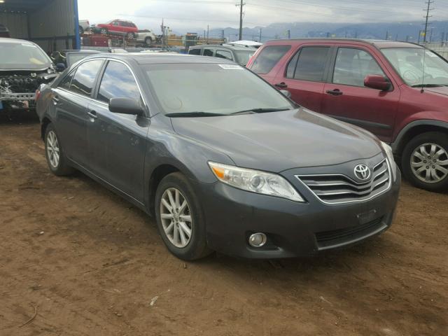 4T1BK3EK6AU597952 - 2010 TOYOTA CAMRY SE GRAY photo 1
