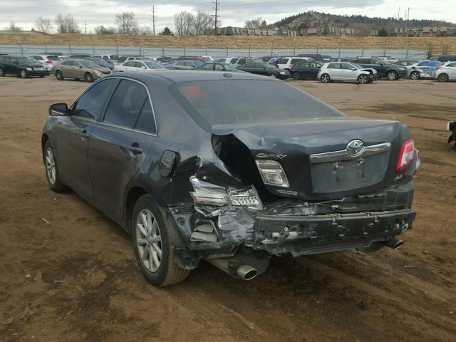 4T1BK3EK6AU597952 - 2010 TOYOTA CAMRY SE GRAY photo 3