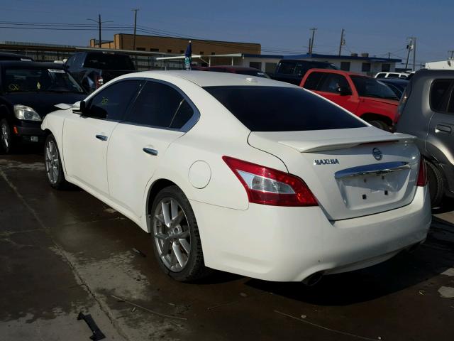 1N4AA5AP7BC830380 - 2011 NISSAN MAXIMA S WHITE photo 3