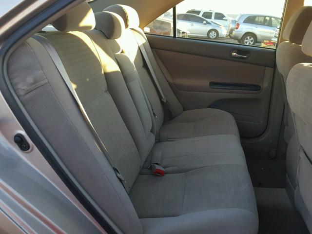 4T1BE32K26U160369 - 2006 TOYOTA CAMRY LE ოქროსფერი ფოტო 6