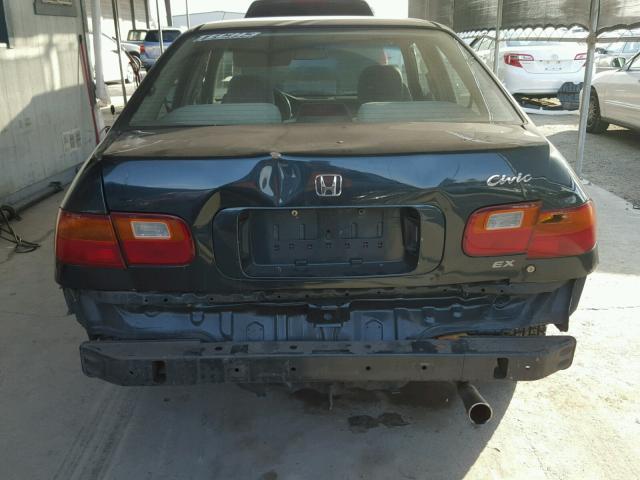 JHMEH9696SS022695 - 1995 HONDA CIVIC EX GREEN photo 9