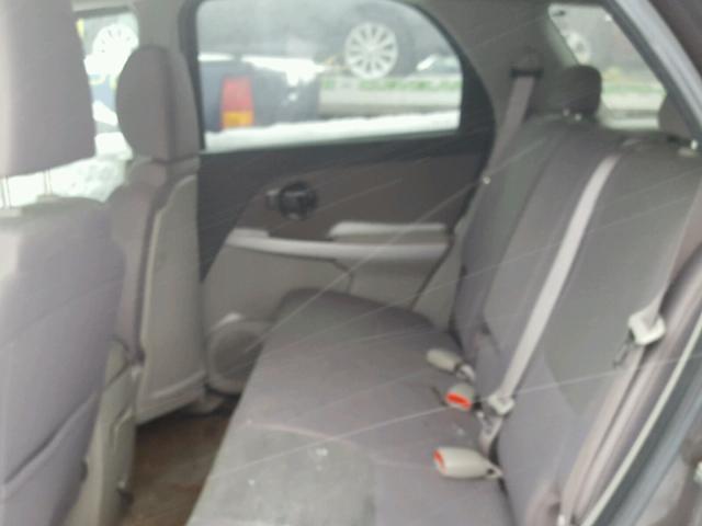 2CNDL63F486075102 - 2008 CHEVROLET EQUINOX LT GRAY photo 6