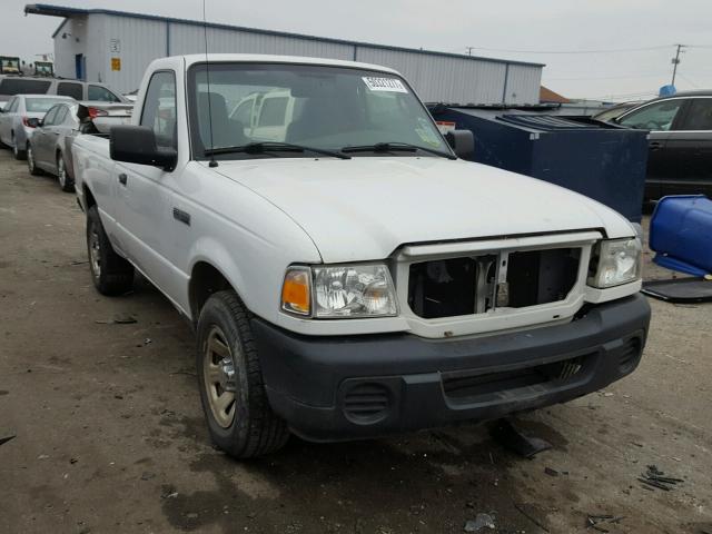 1FTYR10D49PA37879 - 2009 FORD RANGER WHITE photo 1