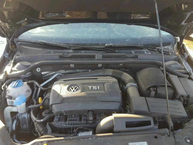 3VWL17AJ7GM210111 - 2016 VOLKSWAGEN JETTA SEL BLACK photo 7