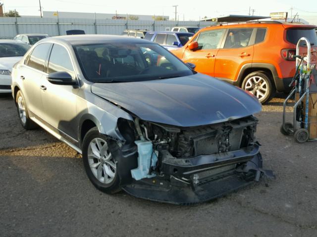 1VWAT7A30HC016736 - 2017 VOLKSWAGEN PASSAT S رمادي صورة 1