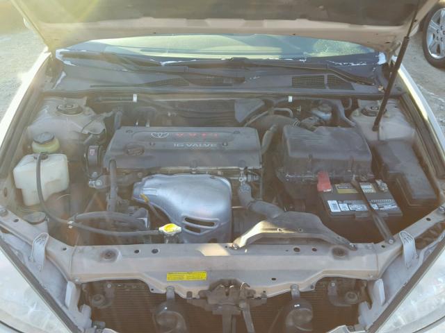 4T1BE32K02U056862 - 2002 TOYOTA CAMRY LE TAN photo 7