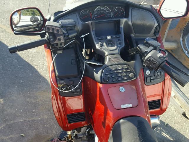 1HFSC47L78A701685 - 2008 HONDA GL1800 RED photo 5