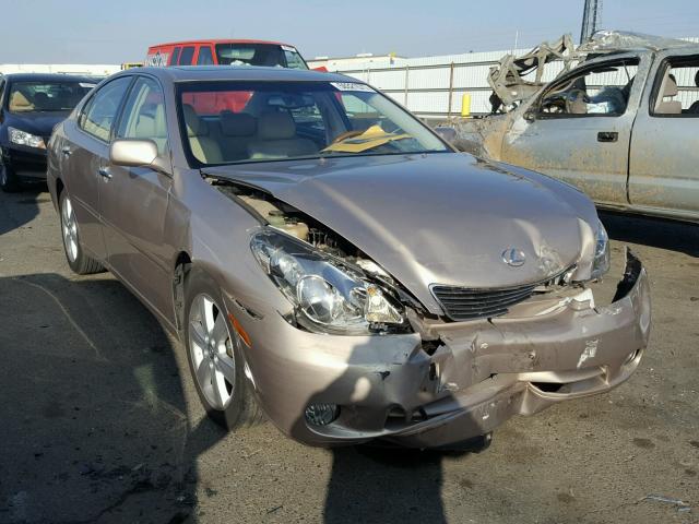 JTHBA30G355092993 - 2005 LEXUS ES 330 TAN photo 1