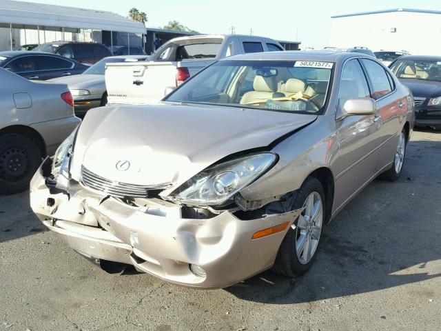 JTHBA30G355092993 - 2005 LEXUS ES 330 TAN photo 2