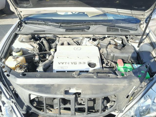 JTHBA30G355092993 - 2005 LEXUS ES 330 TAN photo 7