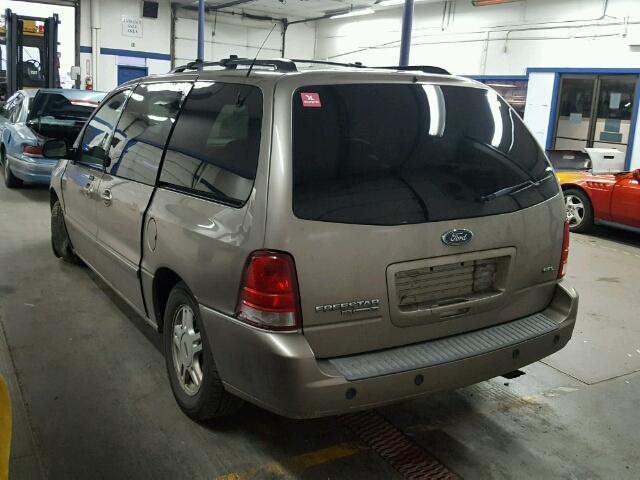 2FMDA52214BA34295 - 2004 FORD FREESTAR S GOLD photo 3