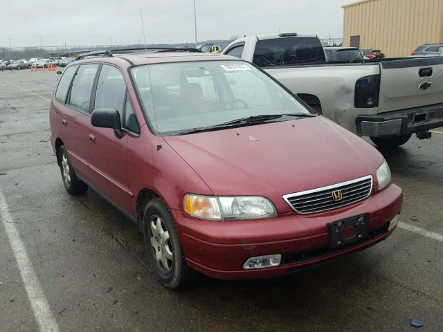 JHMRA1877SC011704 - 1995 HONDA ODYSSEY EX RED photo 1